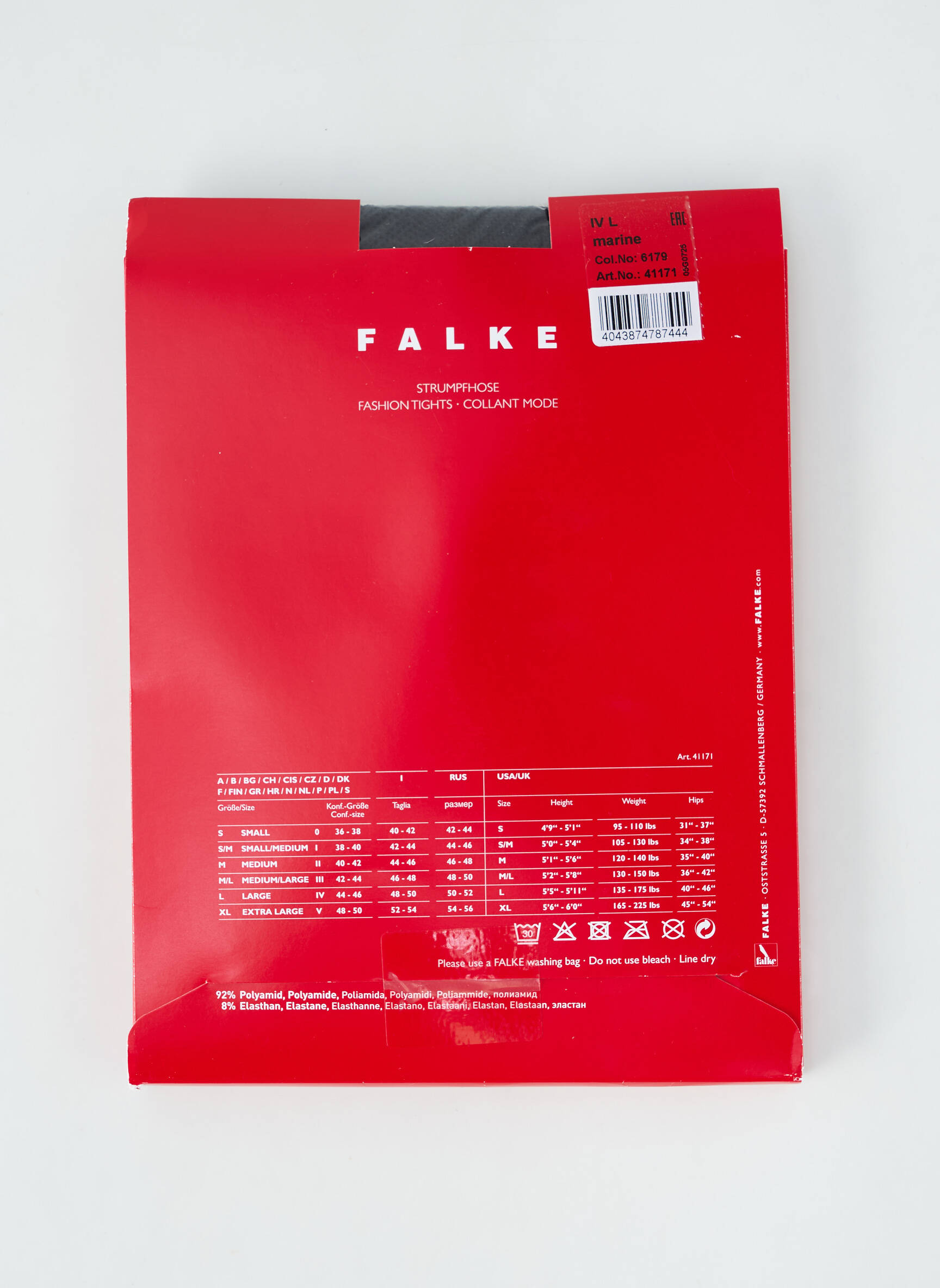 Kojinės tamprumas mėlyna FALKE moteris