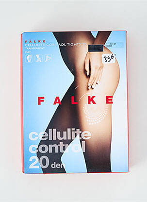 Kojinės tinklinis audinys juodas FALKE moteris