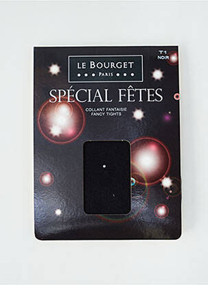 Kojinės tamprumas juodas LE BOURGET moteris