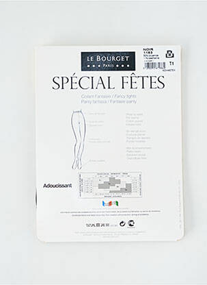 Kojinės tamprumas juodas LE BOURGET moteris