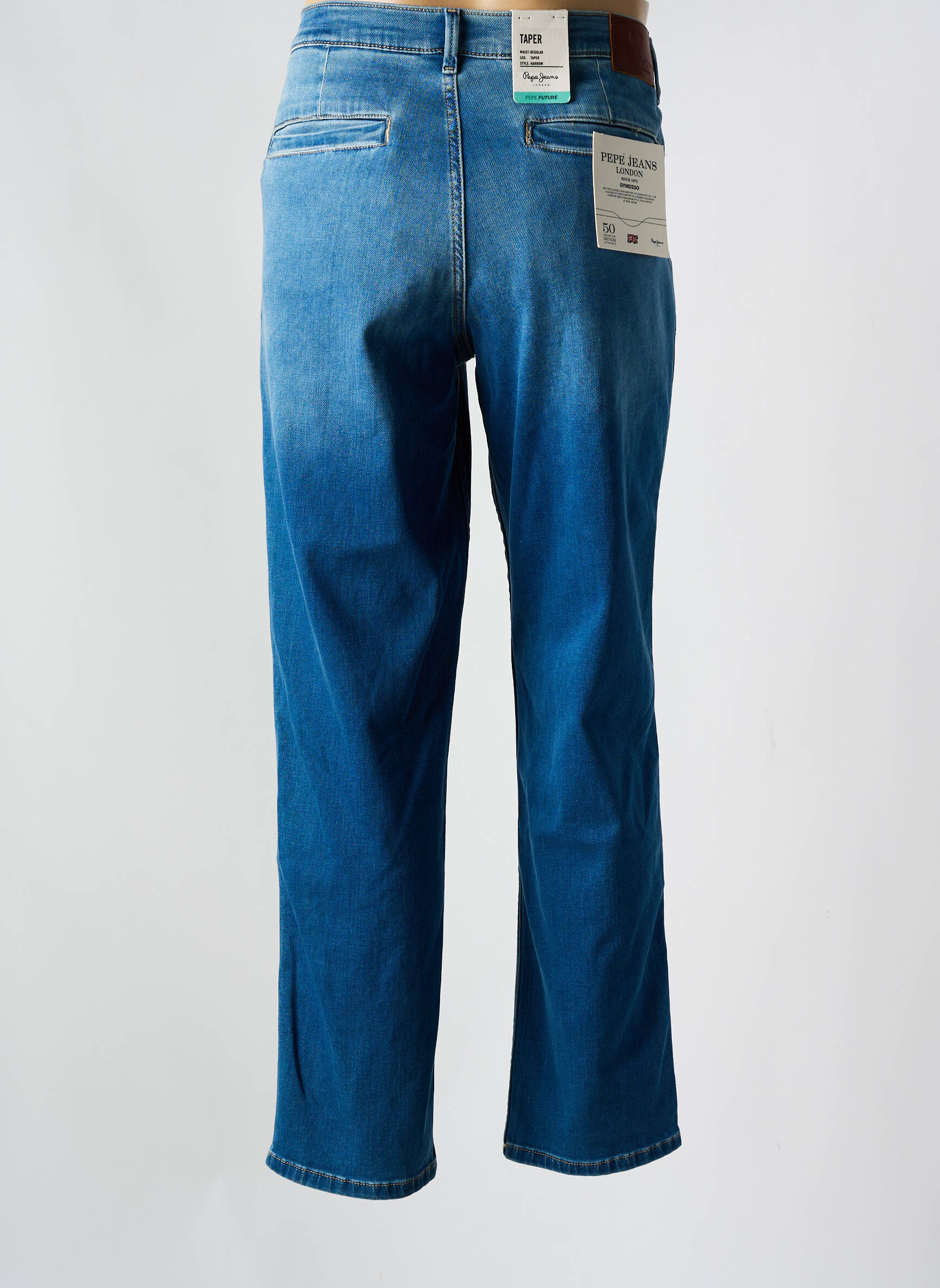 Tiesios kirpimo džinsai tamprumas normala dydis mėlyna PEPE JEANS vyras