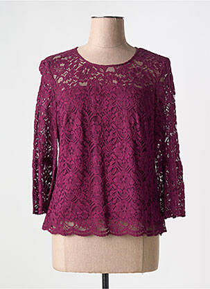 Viršūnė tamprumas 3/4 rankovės violetinis GERRY WEBER moteris