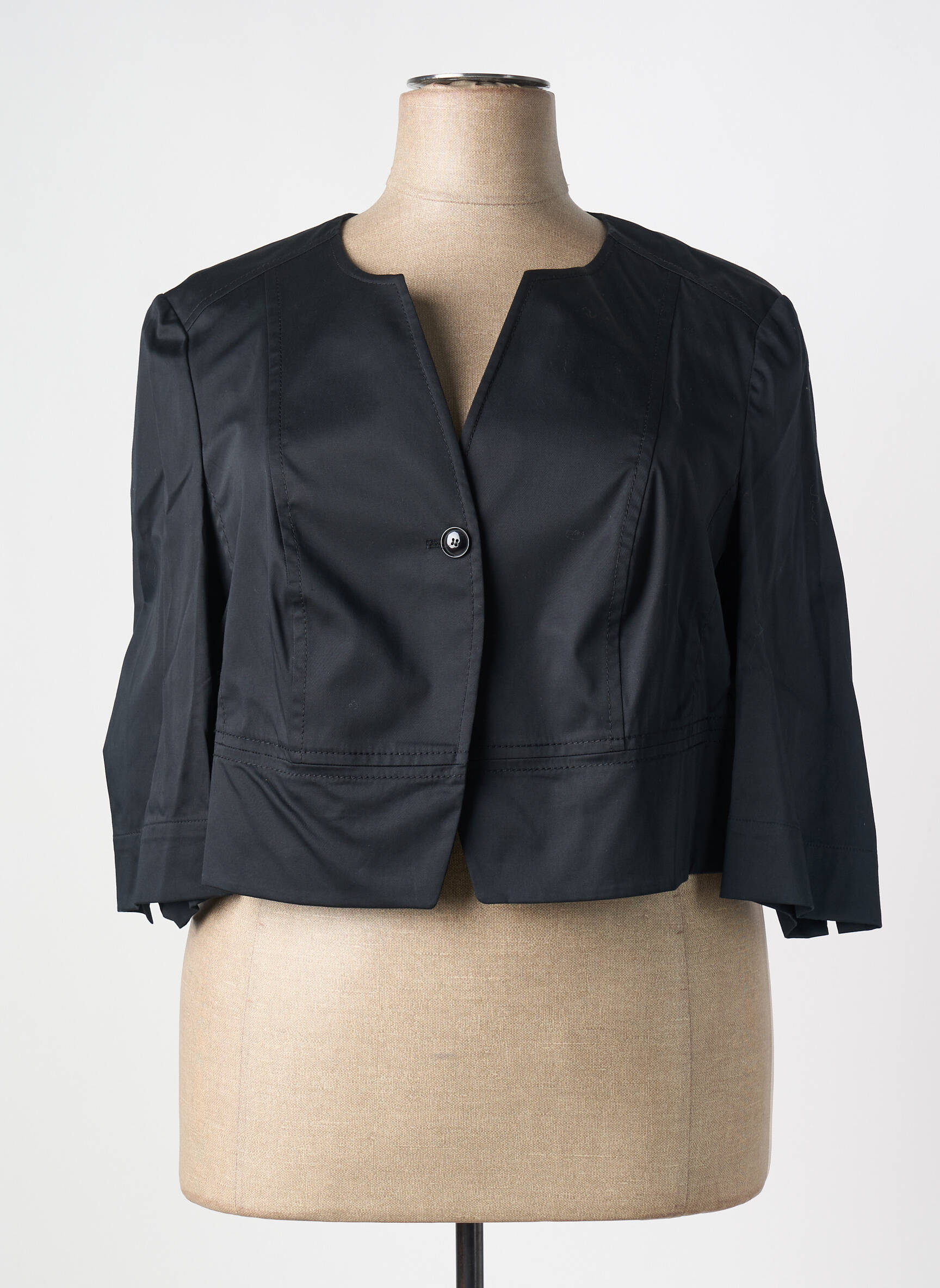 Bolero satino efektas juodas GERRY WEBER moteris