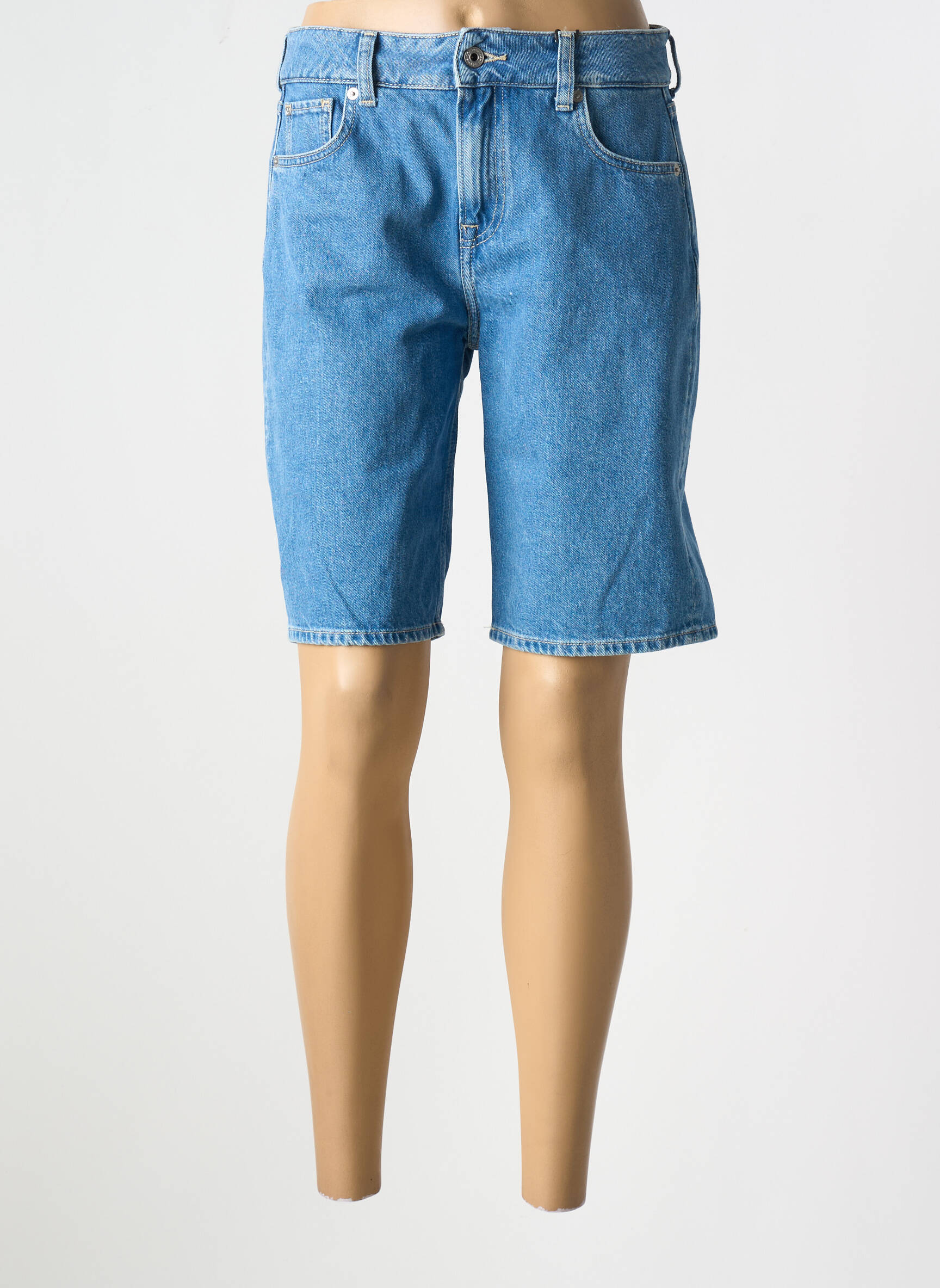 Bermudas tiesi kirpimas normala dydis mėlyna PEPE JEANS moteris
