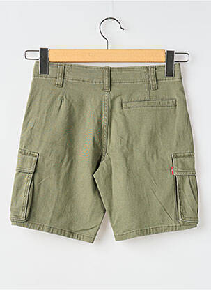 Bermudas uždarymas su užtrauktuku po mygtuku uždengimu žalias LEVI'S berniukas