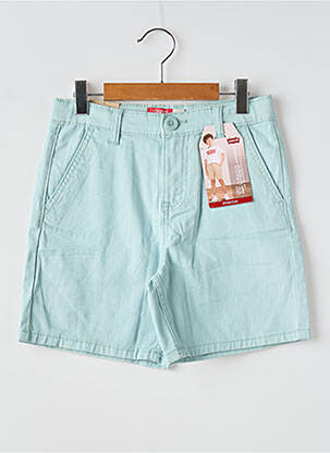 Bermudas uždarymas su užtrauktuku po mygtuku uždengimu mėlyna LEVI'S berniukas