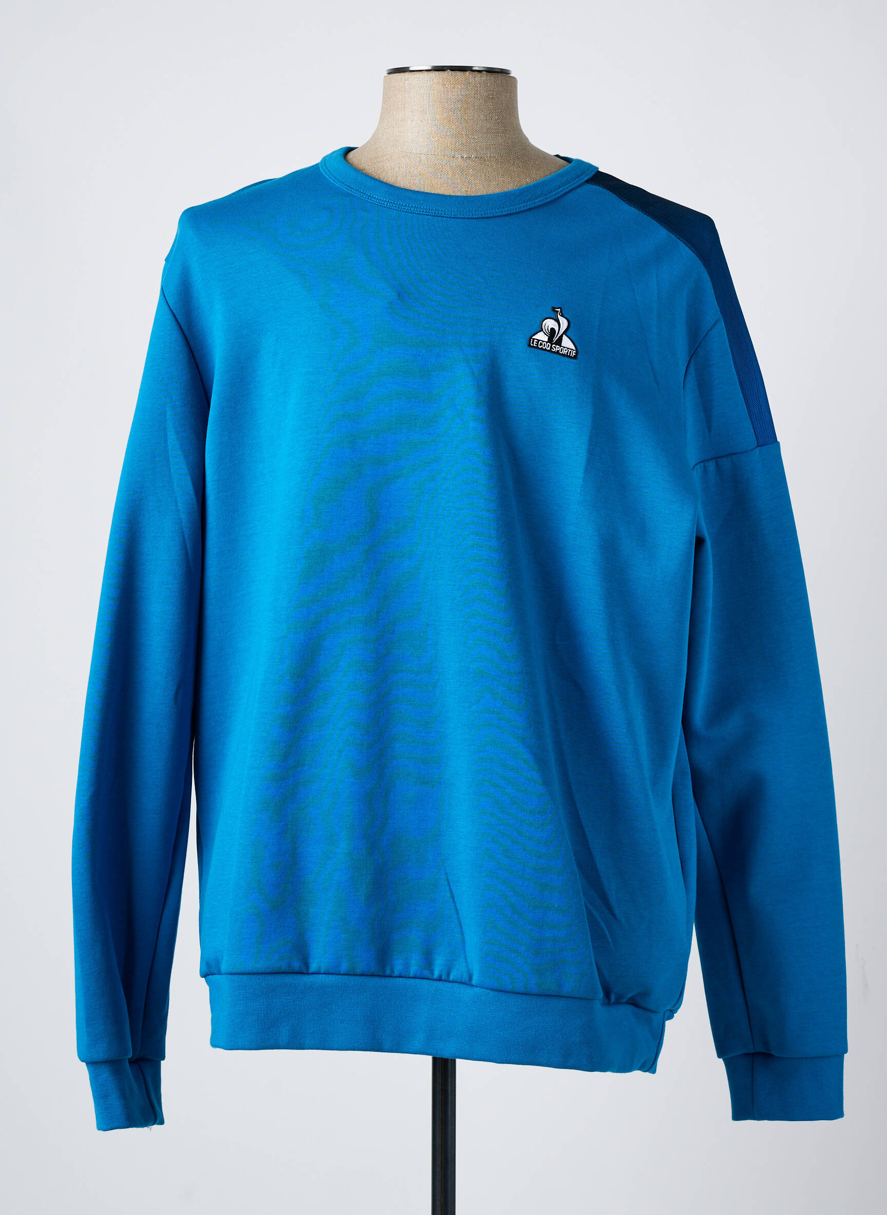 Mikroskopas tamprumas ilgos rankovės mėlyna LE COQ SPORTIF vyras