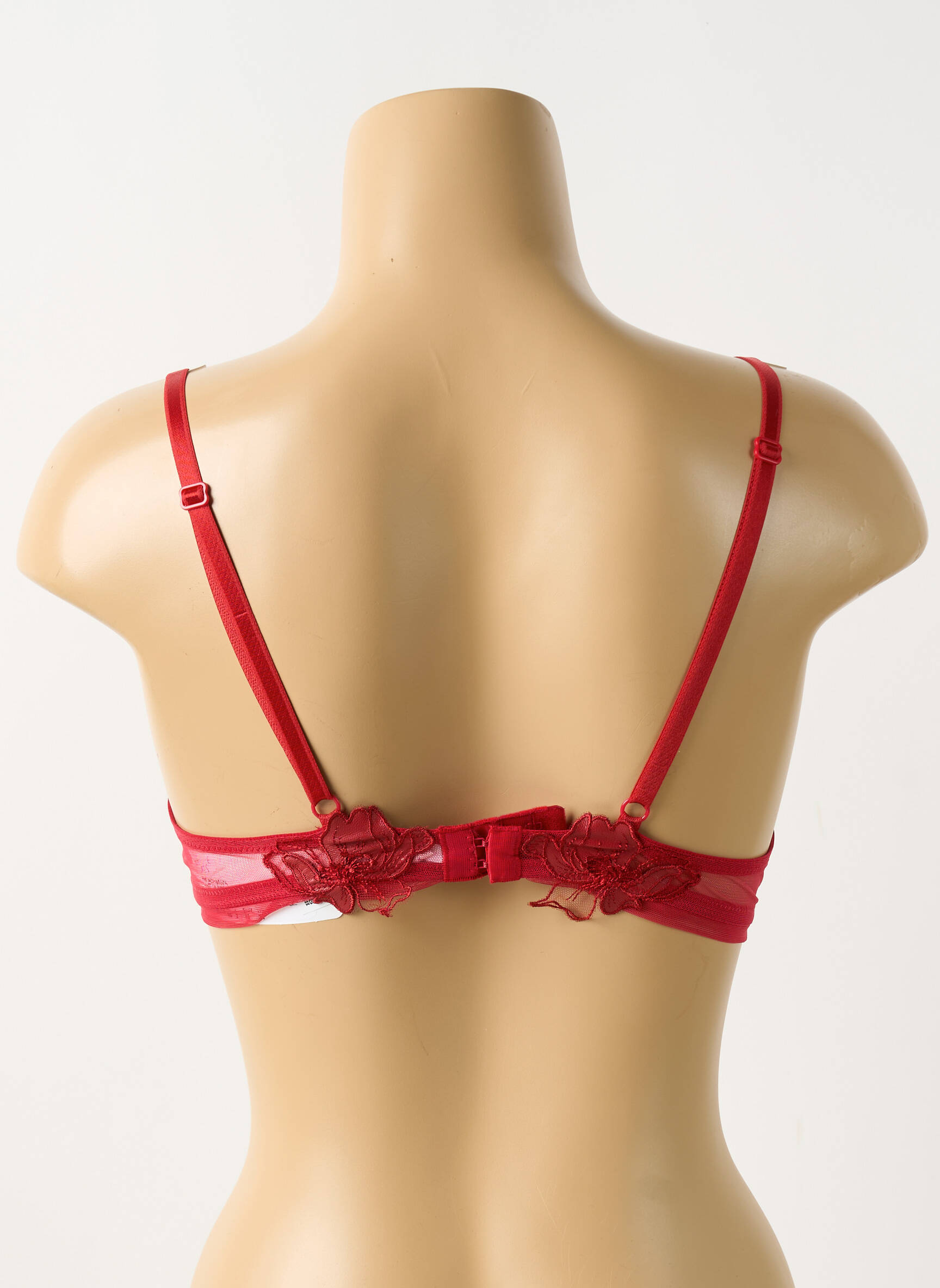 Liemenėlė push-up liemenėlė su aukštu palaikymu push-up liemenėlė su aukštu palaikymu raudona LISE CHARMEL moteris