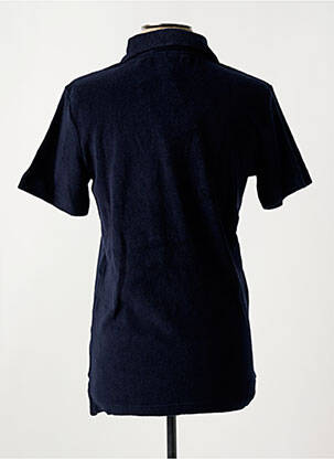 Polo centrinė iškirptė trumpas rankovės mėlyna KNOWLEDGE COTTON APPAREL vyras
