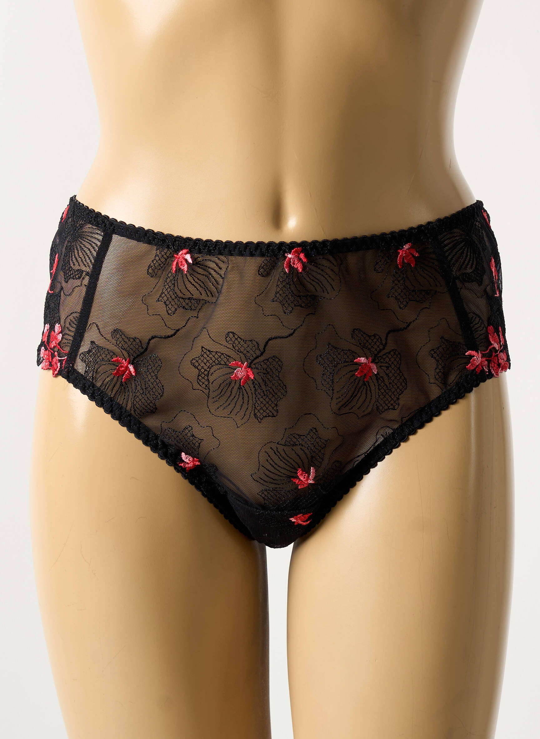 Tanga tamprumas juodas ALLANDE moteris