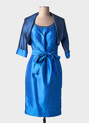 Suknelės rinkinys 3/4 rankovės mėlyna FASHION NEW YORK moteris