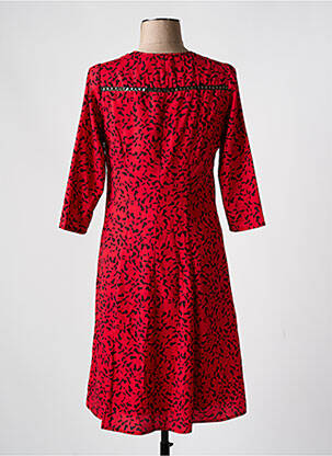 Pusilgių suknelė 3/4 rankovės 3/4 rankovės raudona MERI & ESCA moteris