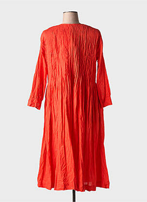 Pusilgių suknelė ilgos rankovės ilgos rankovės raudona DRESS ADDICT moteris
