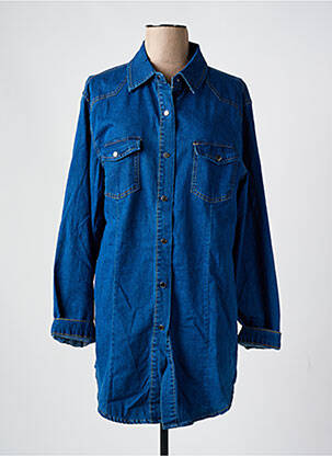Pusilgių suknelė ilgos rankovės ilgos rankovės mėlyna B.S JEANS moteris