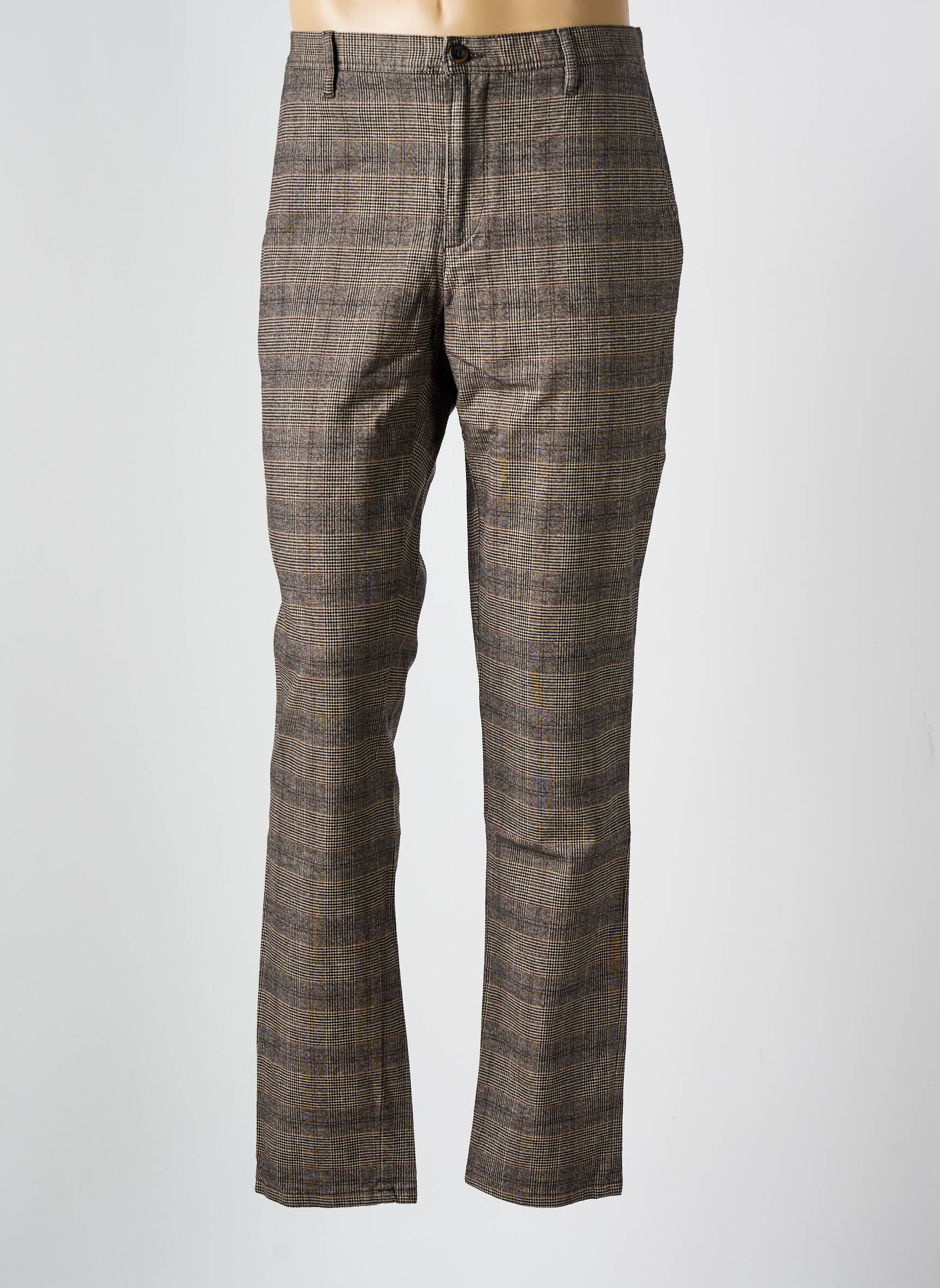 Chino kelnė galinio spausdinimo raštas normala dydis pilka ALBERTO vyras
