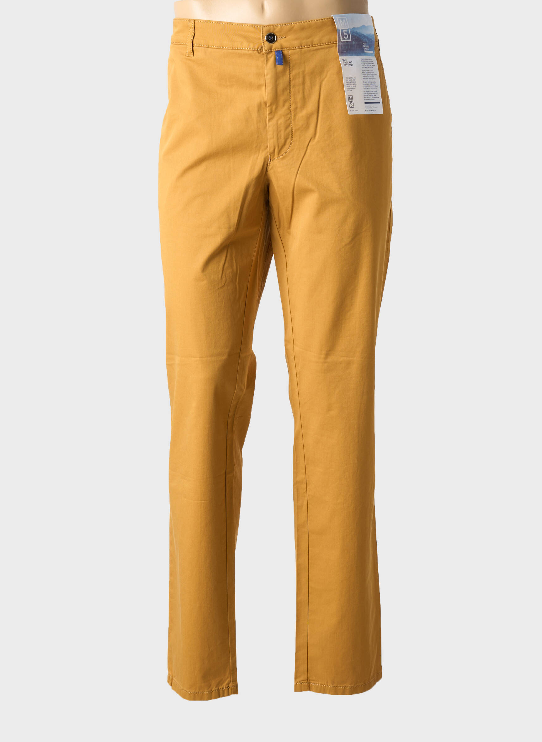 Chino kelnė tamprumas normala dydis oranžinė M5 BY MEYER vyras