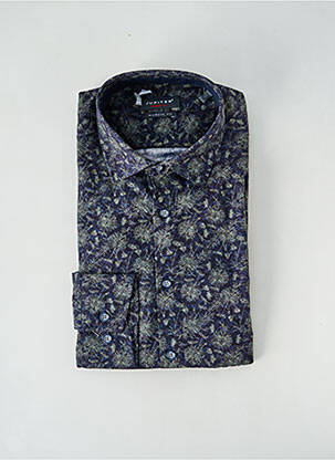 Ilgomis rankovėmis marškinys fantazijos raštas mėlyna JUPITER vyras