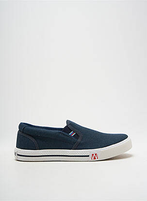 Slip-on batai apvalus mygtukas apvalus mygtukas mėlyna WESTLAND vyras