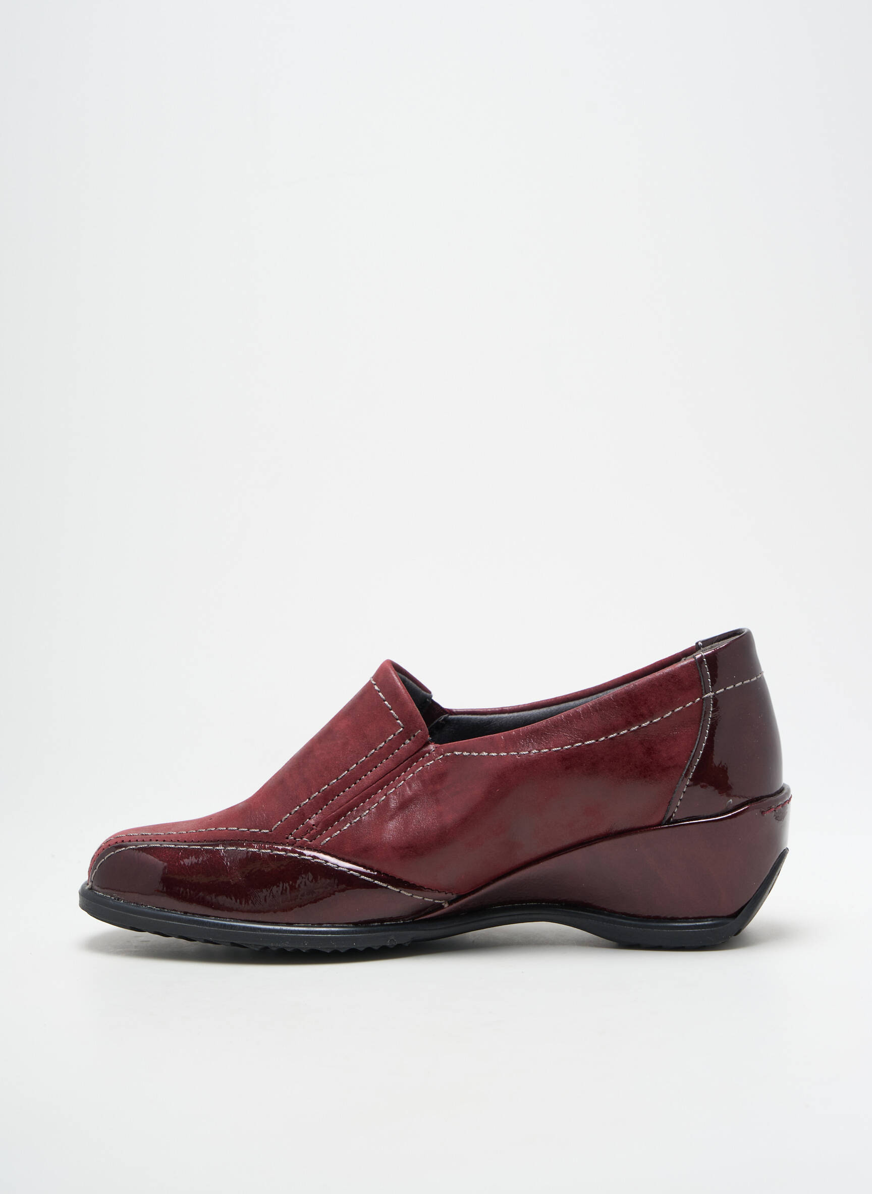 Mokasīnai lygus medžiaga kulnas nuo 4 iki 6 cm violetinis SUAVE moteris