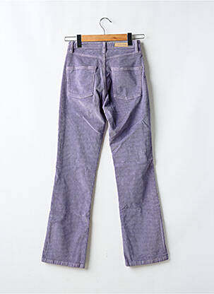 Tiesi kelnė tamprumas normala dydis violetinis DENIM STUDIO moteris