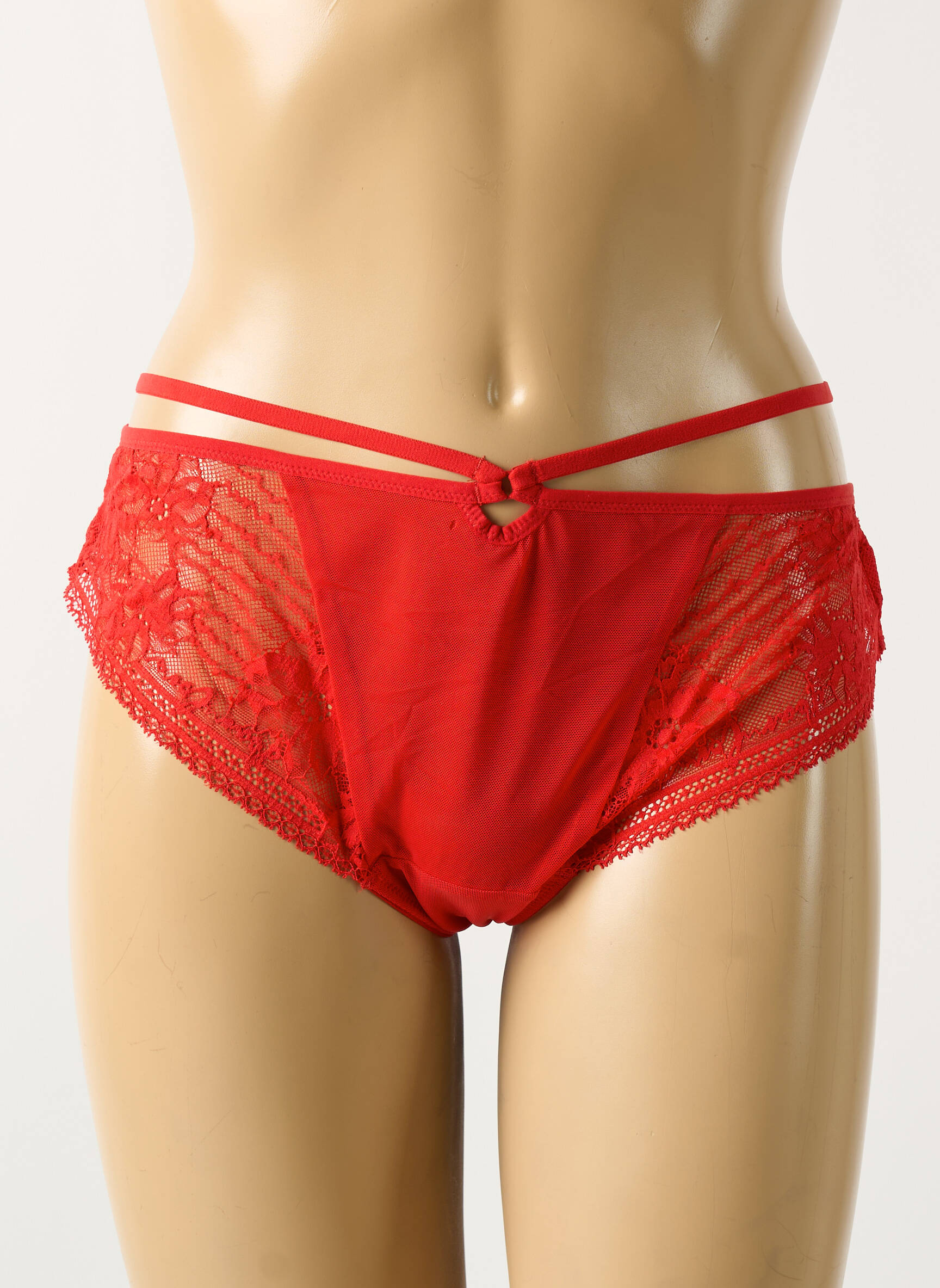 Tanga tamprumas raudona ELOMI moteris