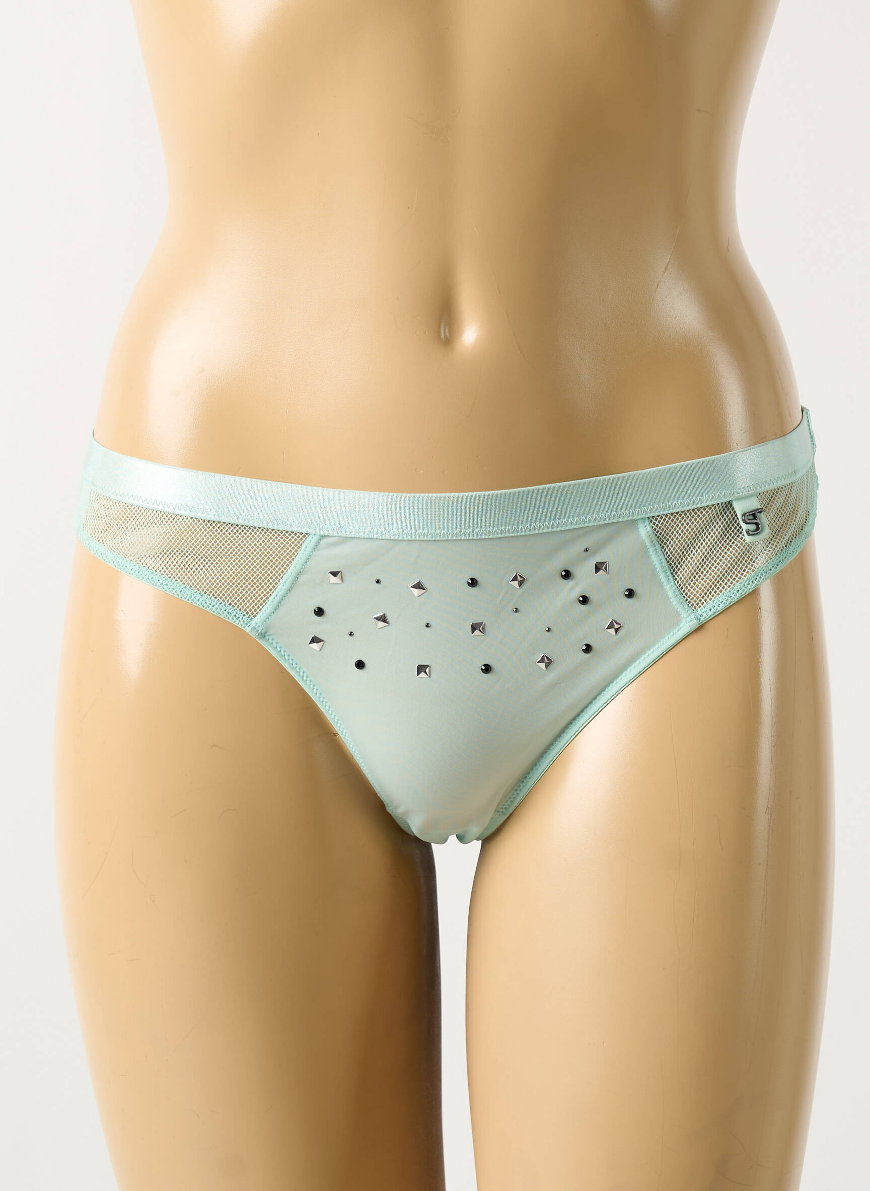 Tanga tamprumas mėlyna MADAME SUPERTRASH moteris