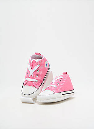 Bateliai/pantofliai apvalus mygtukas apvalus mygtukas rožinė CONVERSE mergina
