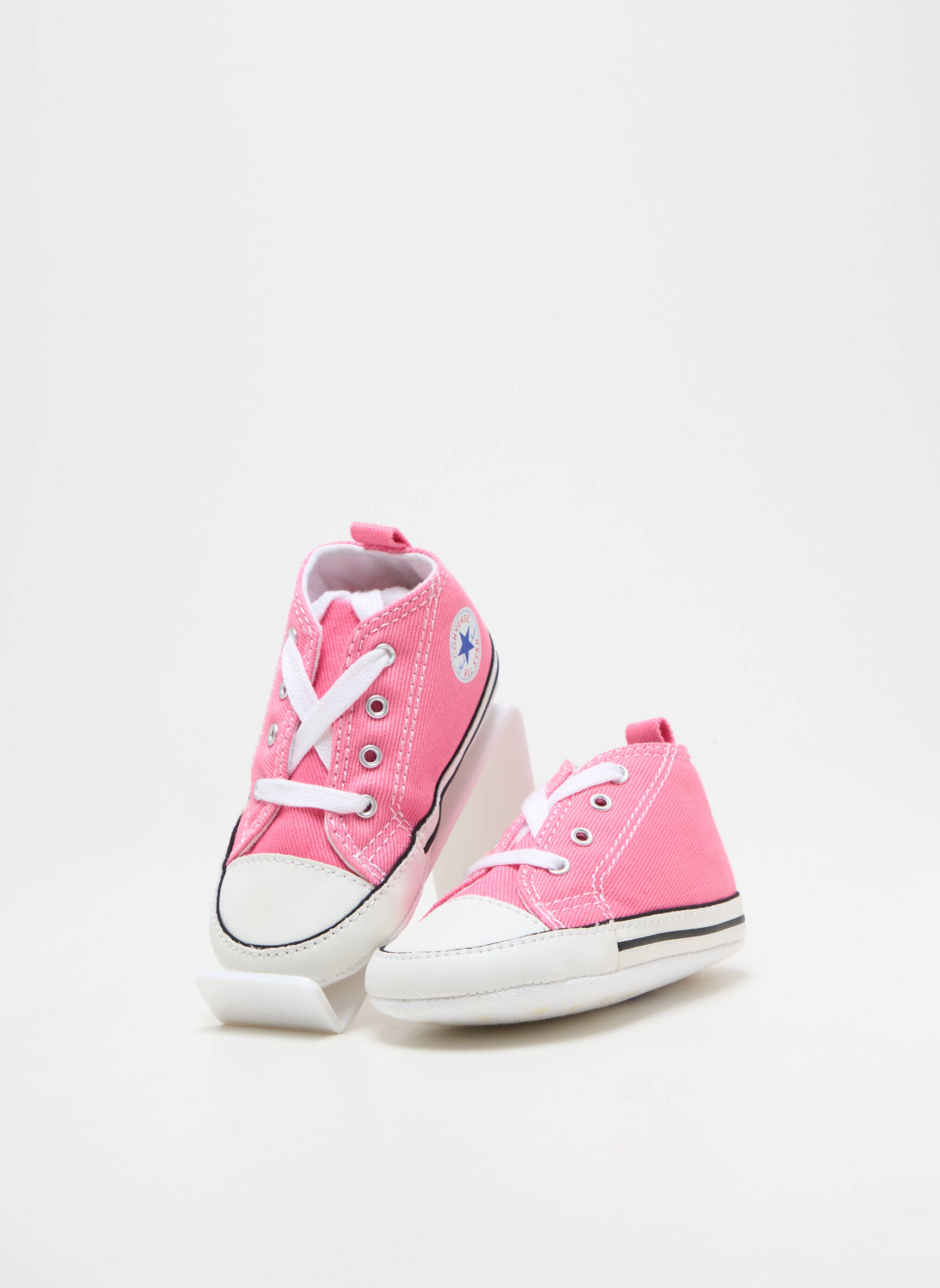 Bateliai/pantofliai apvalus mygtukas apvalus mygtukas rožinė CONVERSE mergina