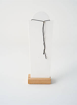 Kaklaraištis perlų ornamentas sidabrinė BY GARANCE moteris