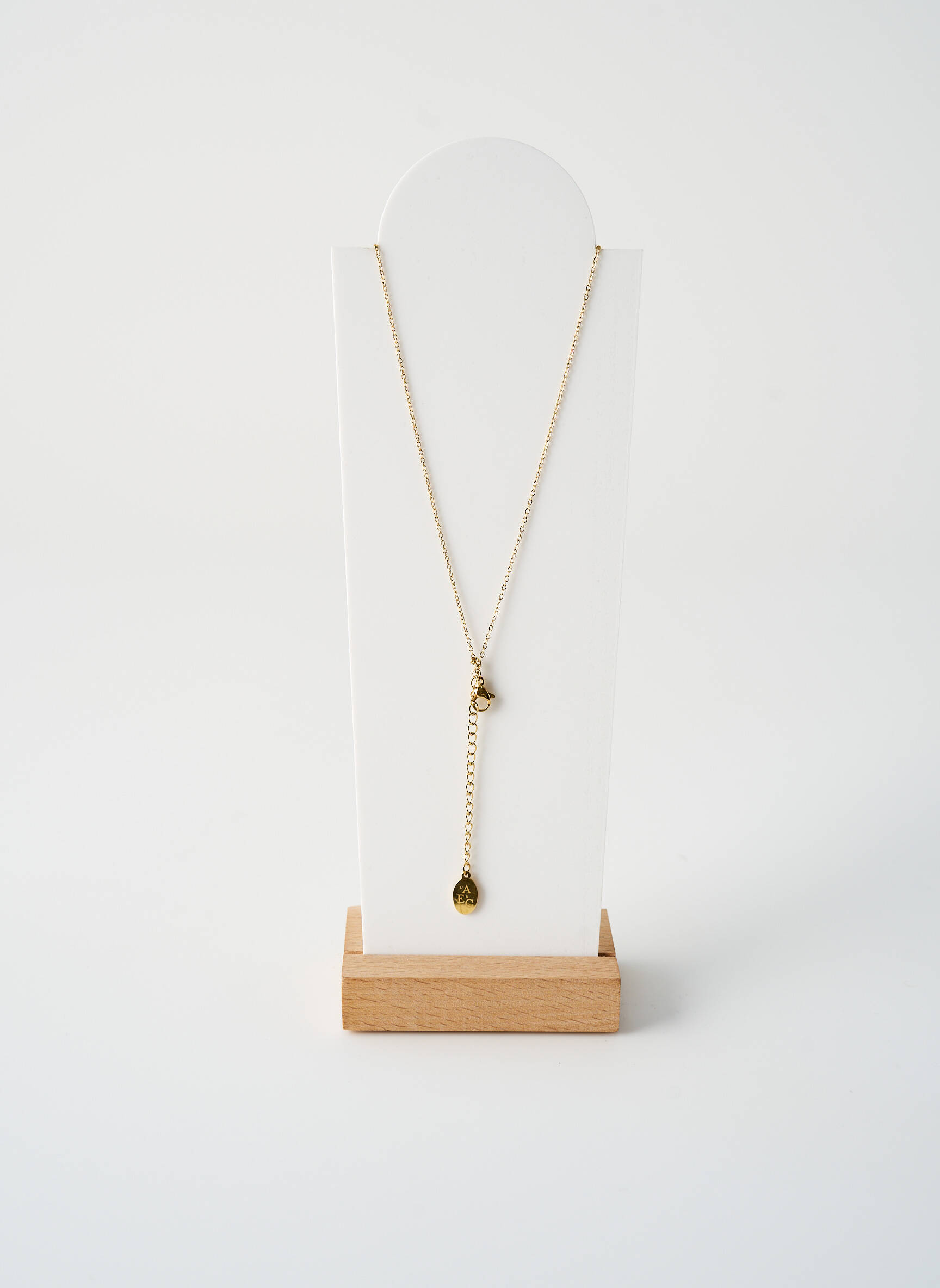 Kaklaraištis metalai auksas ATELIER D'EMMA ET CHLOE moteris