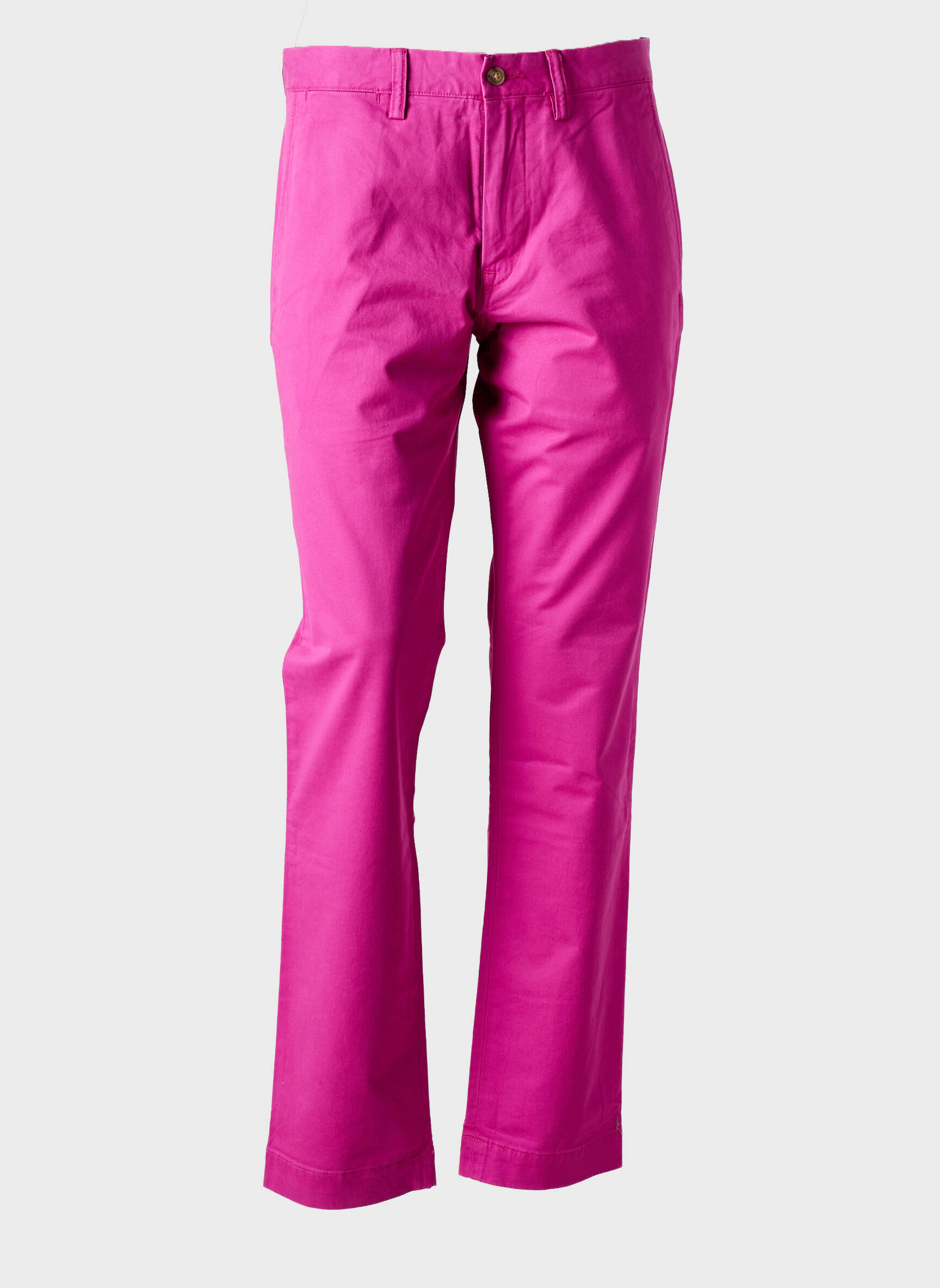 Chino kelnė popelinos audinys, kuris pasižymi lygiu ir tankiu paviršiumi. normala dydis rožinė RALPH LAUREN vyras