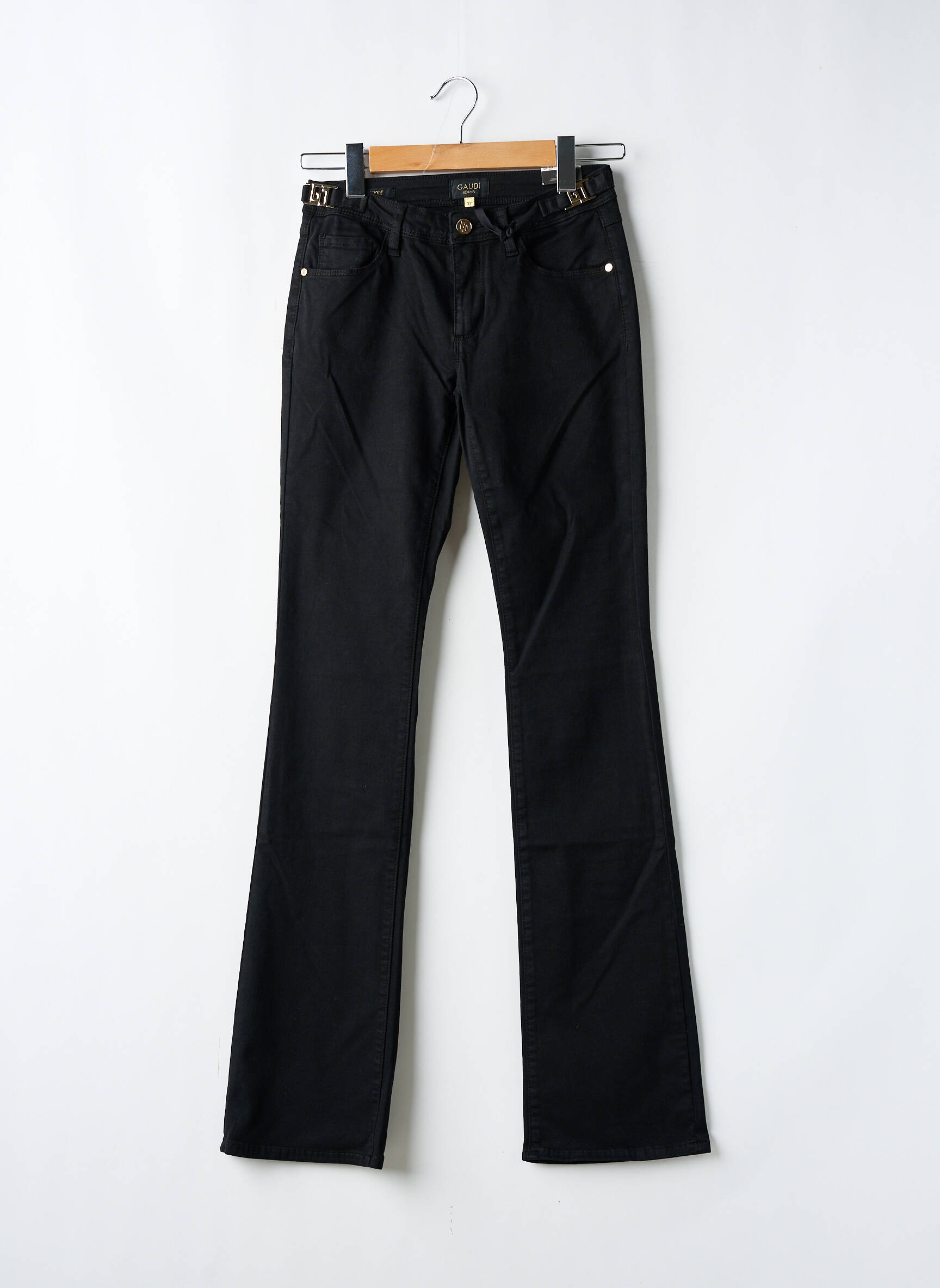 Bootcut džinsai normala dydis normala dydis juodas GAUDI moteris