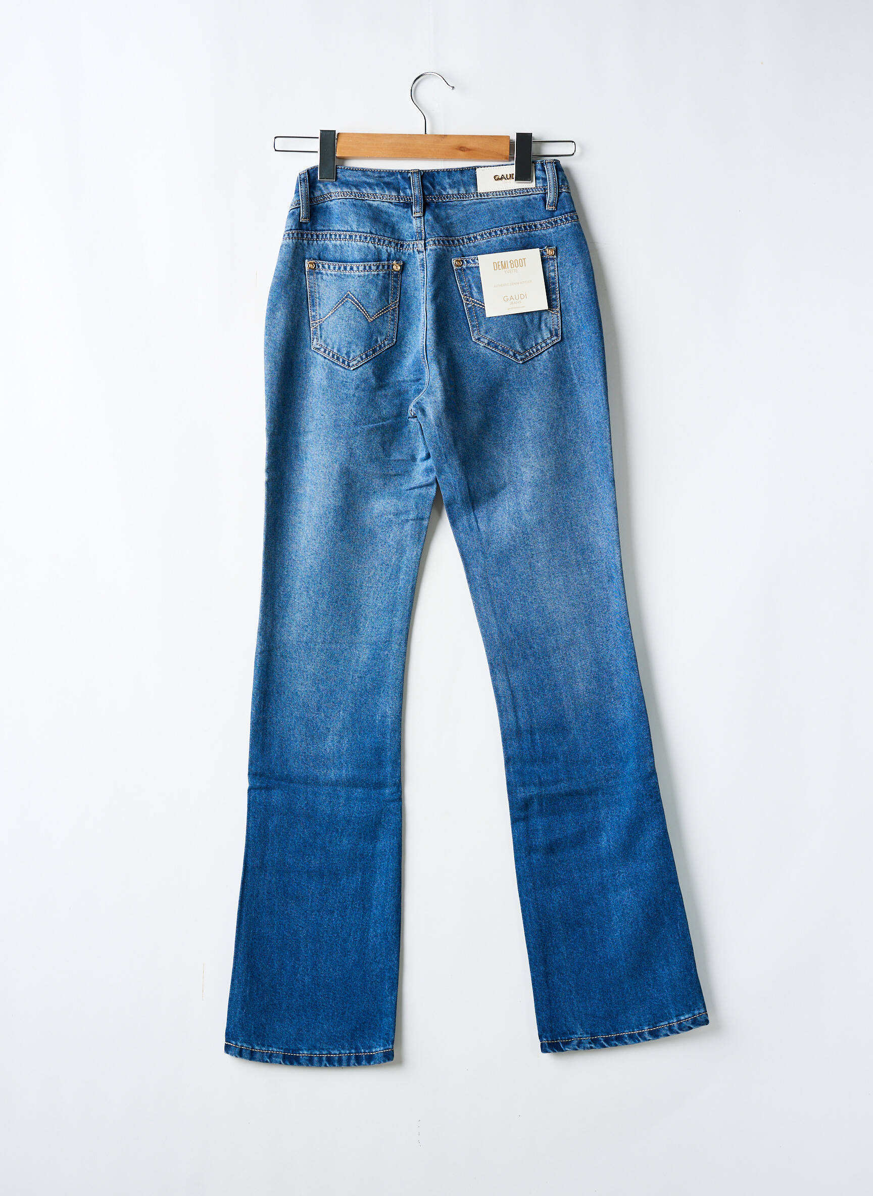 Bootcut džinsai normala dydis normala dydis mėlyna GAUDI moteris