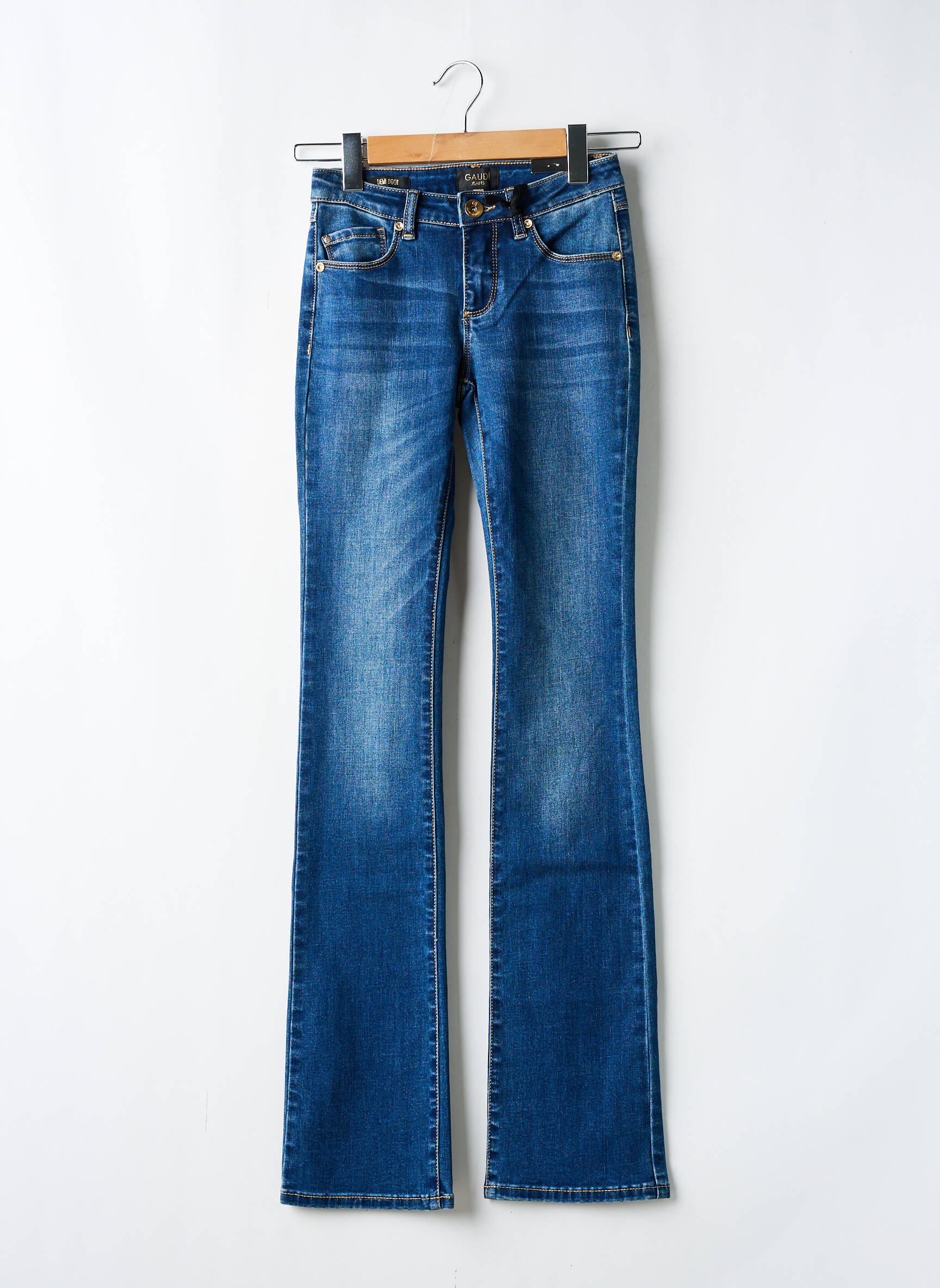 Bootcut džinsai normala dydis normala dydis mėlyna GAUDI moteris