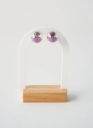 Auskarai violetinis TATA GISELE moteris