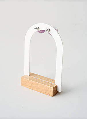 Auskarai violetinis TATA GISELE moteris