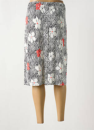 Pusilgis sijonas tiesi kirpimas juodas FRANK WALDER moteris