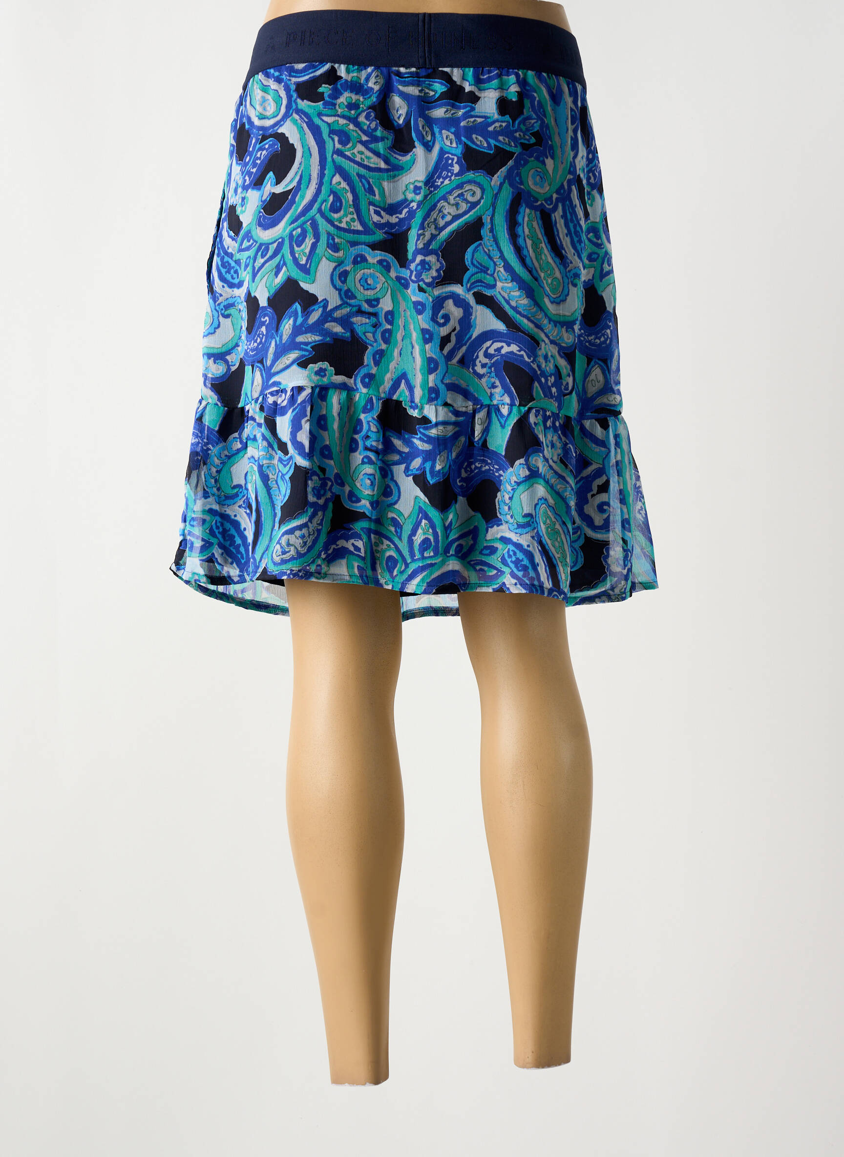 Trumpas sijonas elastinė dydis mėlyna STREET ONE moteris