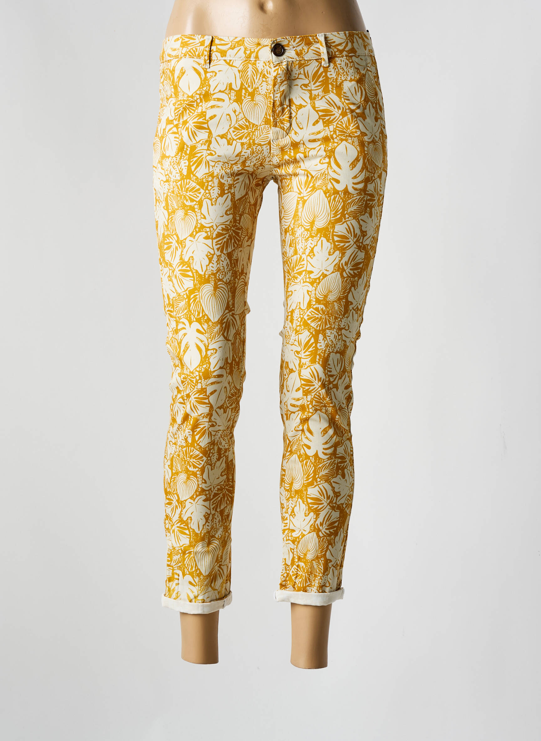 7/8 kelnės pincetų dydis normala dydis geltona HOD moteris