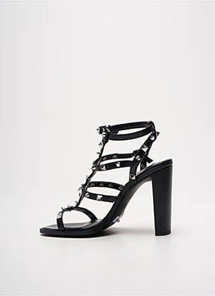 Sandalai/nu pėdos lygus medžiaga 10 cm ir daugiau aukštakulniai juodas STEVE MADDEN moteris
