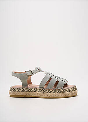 Espadrilės amortizuojančios pado tipas kulnas nuo 4 iki 6 cm pilka GAIMO moteris