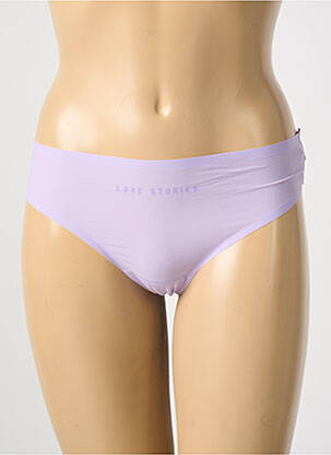 Tanga tamprumas violetinis LOVE STORIES moteris