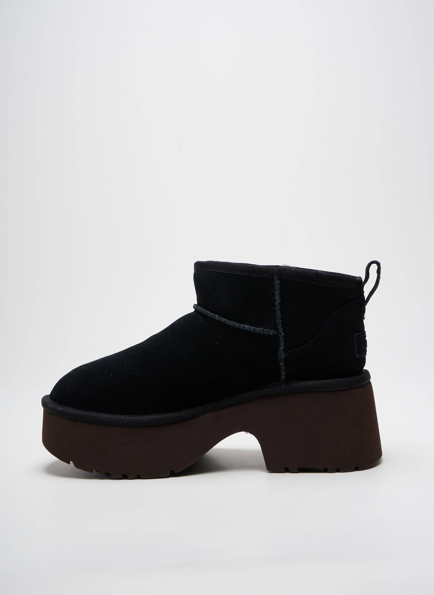 Batai/botai pamušalas kulnas nuo 7 iki 9 cm juodas UGG moteris