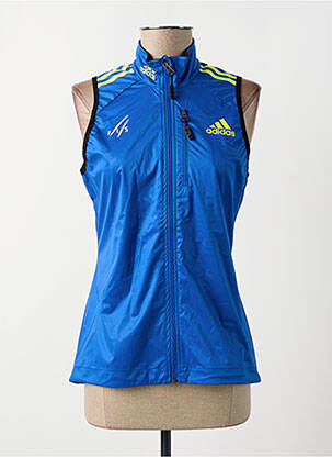 Kasdienis švarkas kišenės mėlyna ADIDAS moteris