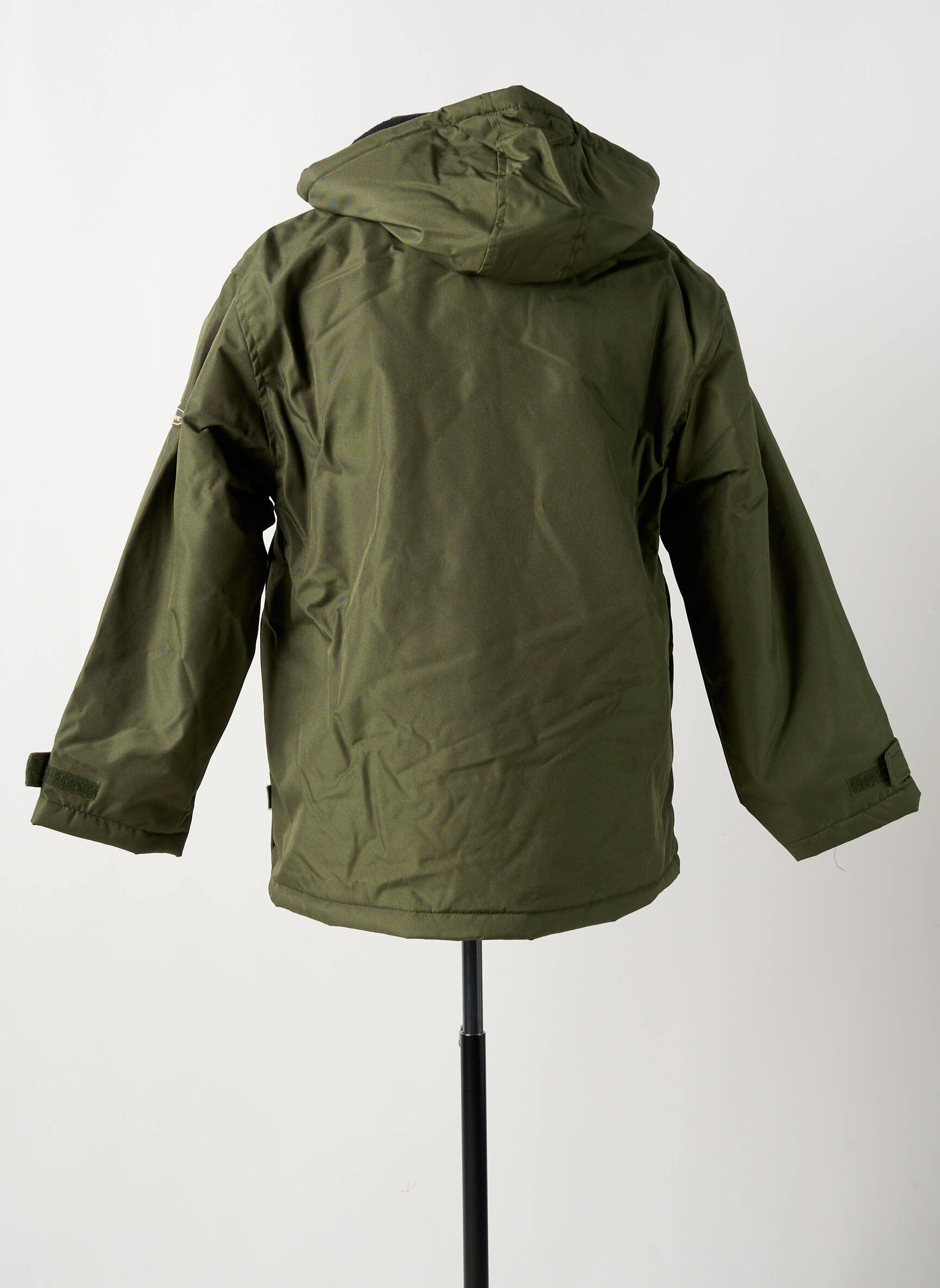 Parka kišenės su gobtuvu žalias WORLDFIVE berniukas