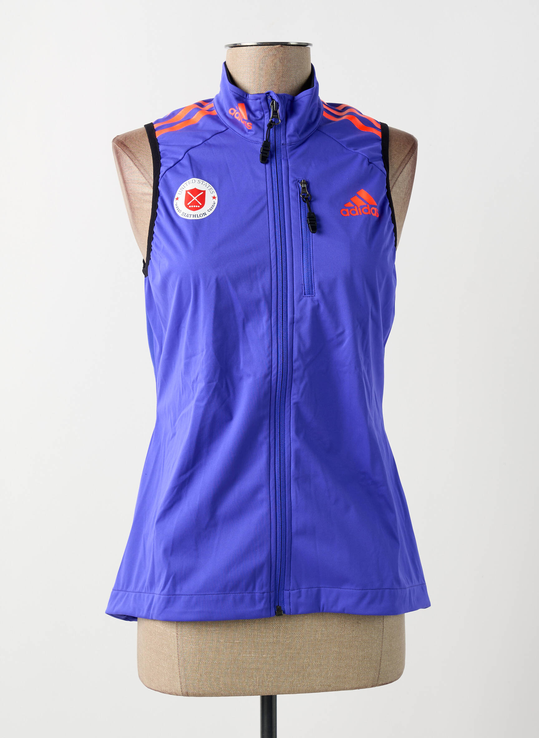 Kasdienis švarkas dvigubai apdailinta vidinė dalis violetinis ADIDAS moteris