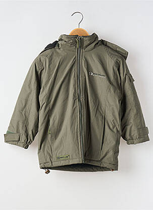 Parka kišenės su gobtuvu žalias NORTHLAND berniukas