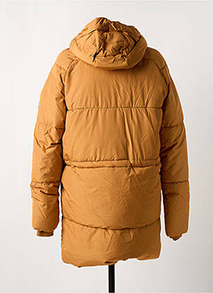 Pūkinė striukė kišenės su gobtuvu oranžinė JACK & JONES vyras