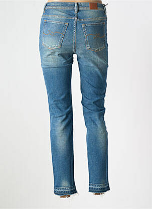 Lieknos džinsai nusidėvėjęs ir išblukęs efektas normala dydis mėlyna TRUSSARDI JEANS moteris