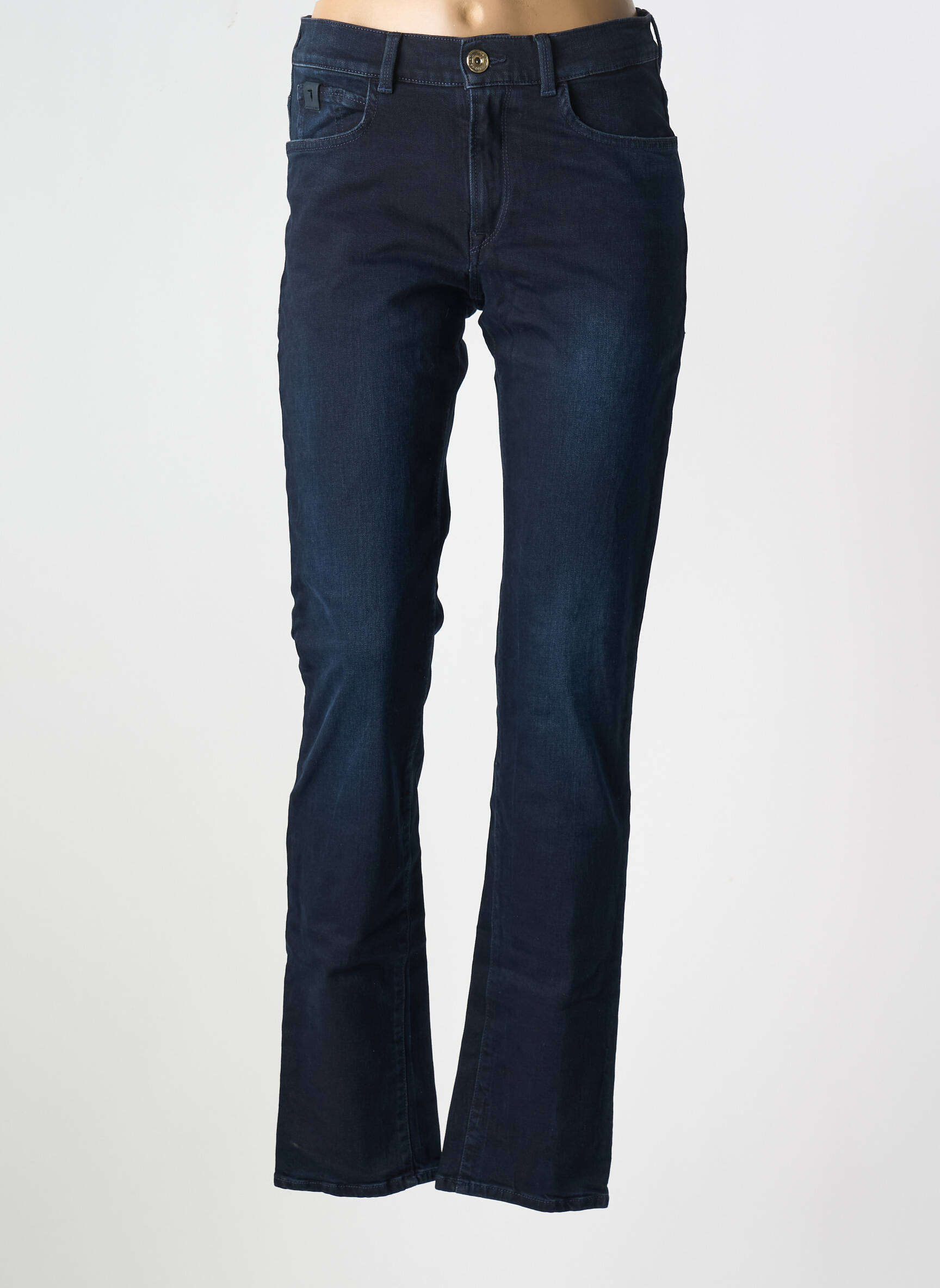 Lieknos džinsai brutinis audimas normala dydis mėlyna TRUSSARDI JEANS moteris